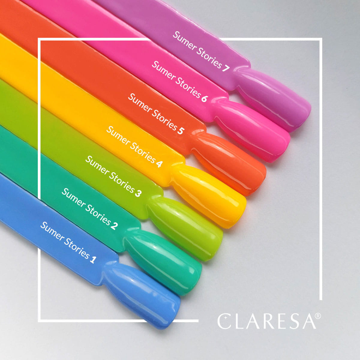 CLARESA hybrid varnish SUMMER STORIES 1 -5g - BVShop