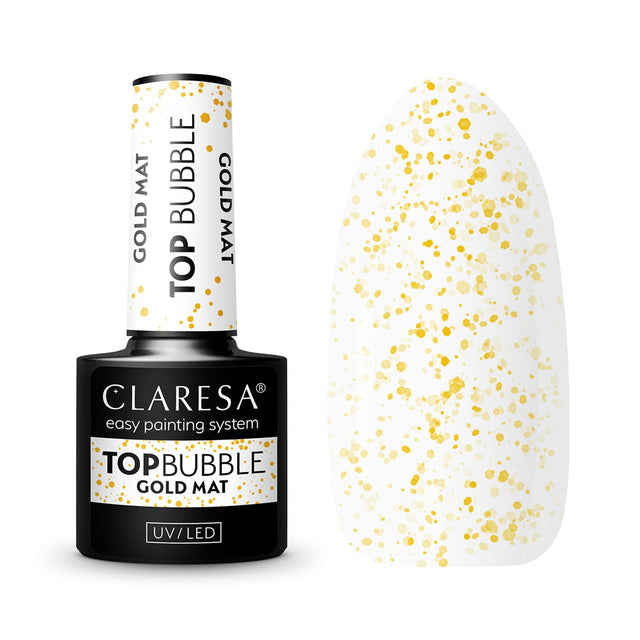 Claresa Top Bubble gold Matt No wipe -5g - BVShop