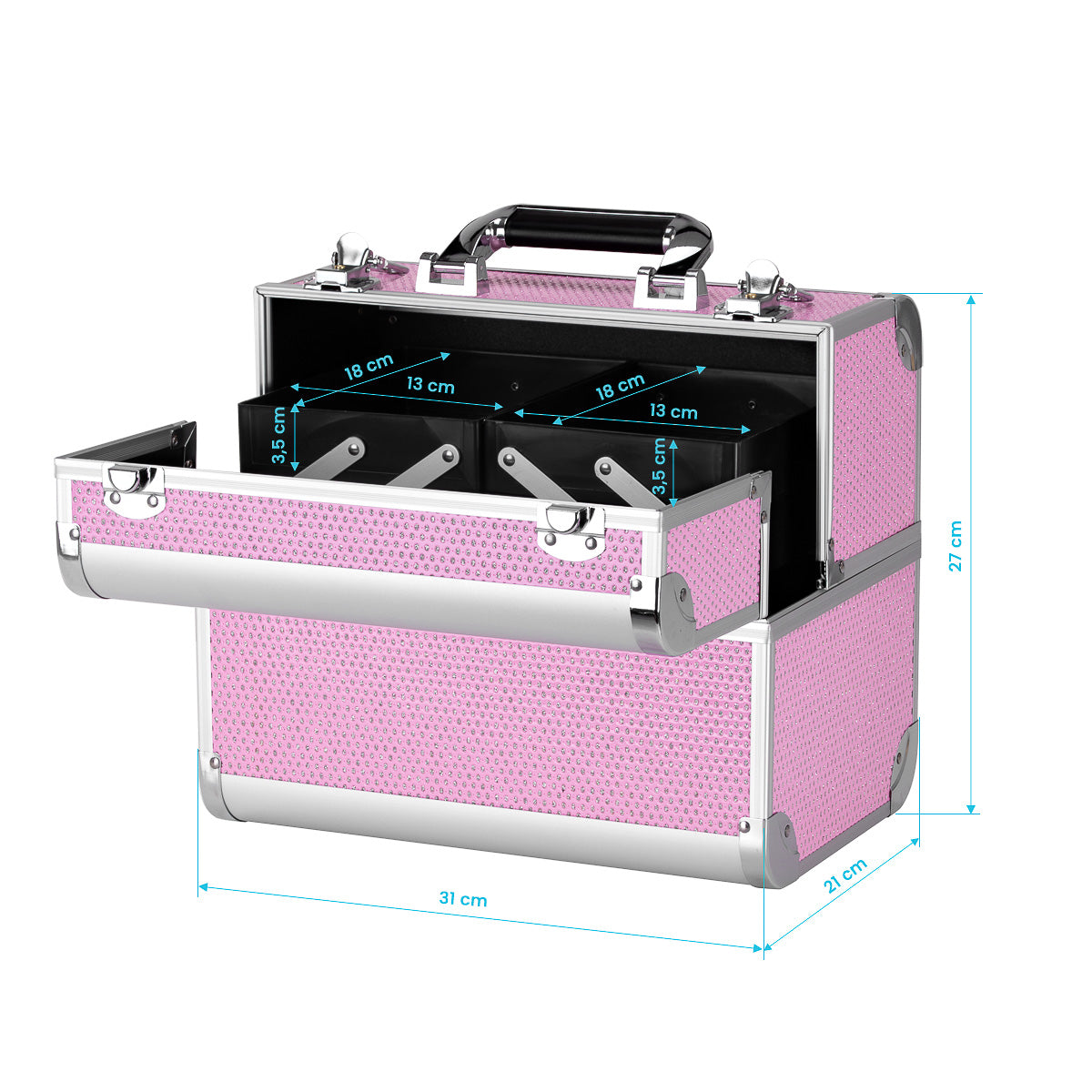 Cosmetic case 44 pink - BVShop