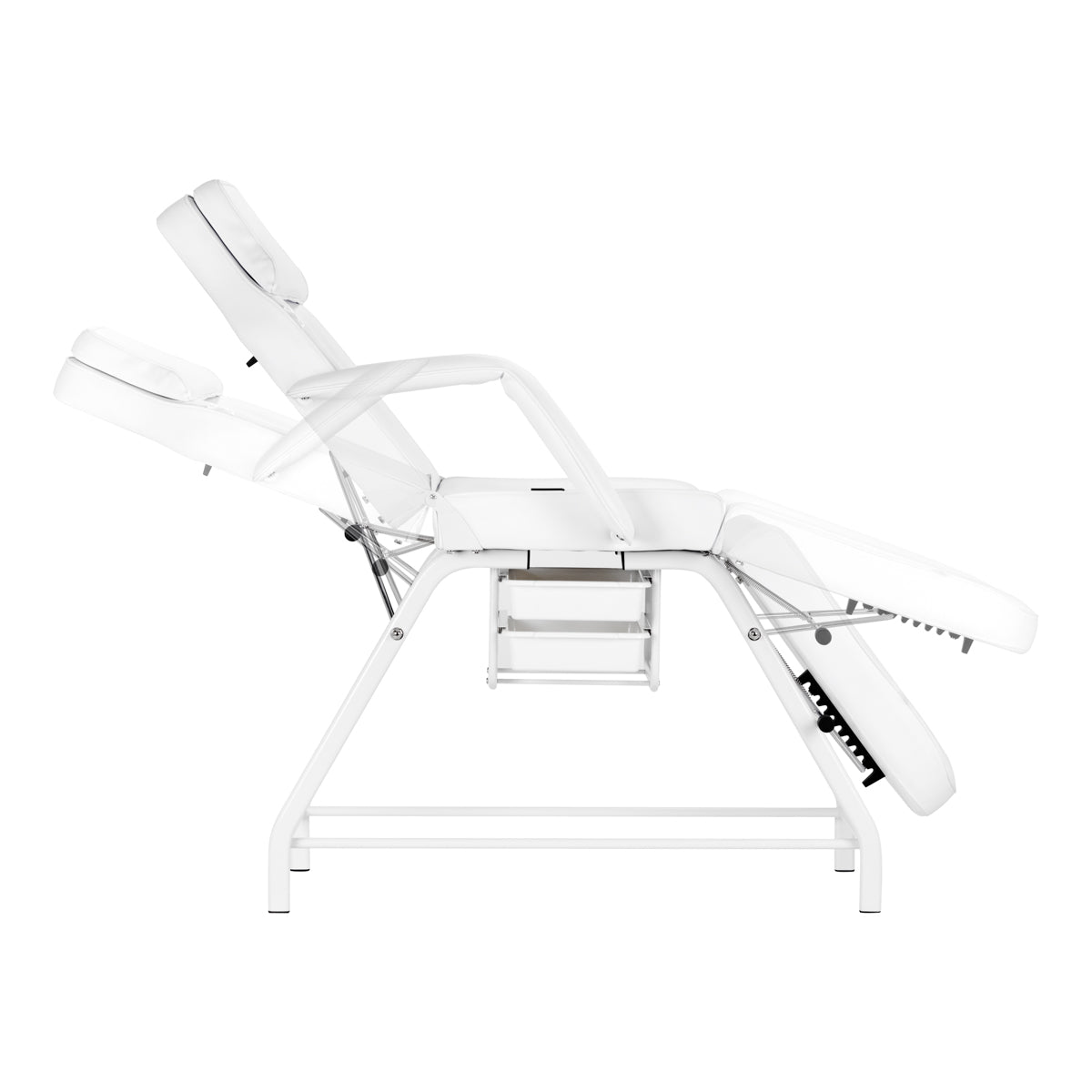 COSMETIC CHAIR 557A WITH CUVETTE WHITE - BVShop