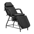 Cosmetic chair 557A with cuvettes black - BVShop
