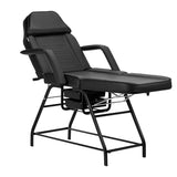 Cosmetic chair 557A with cuvettes black - BVShop