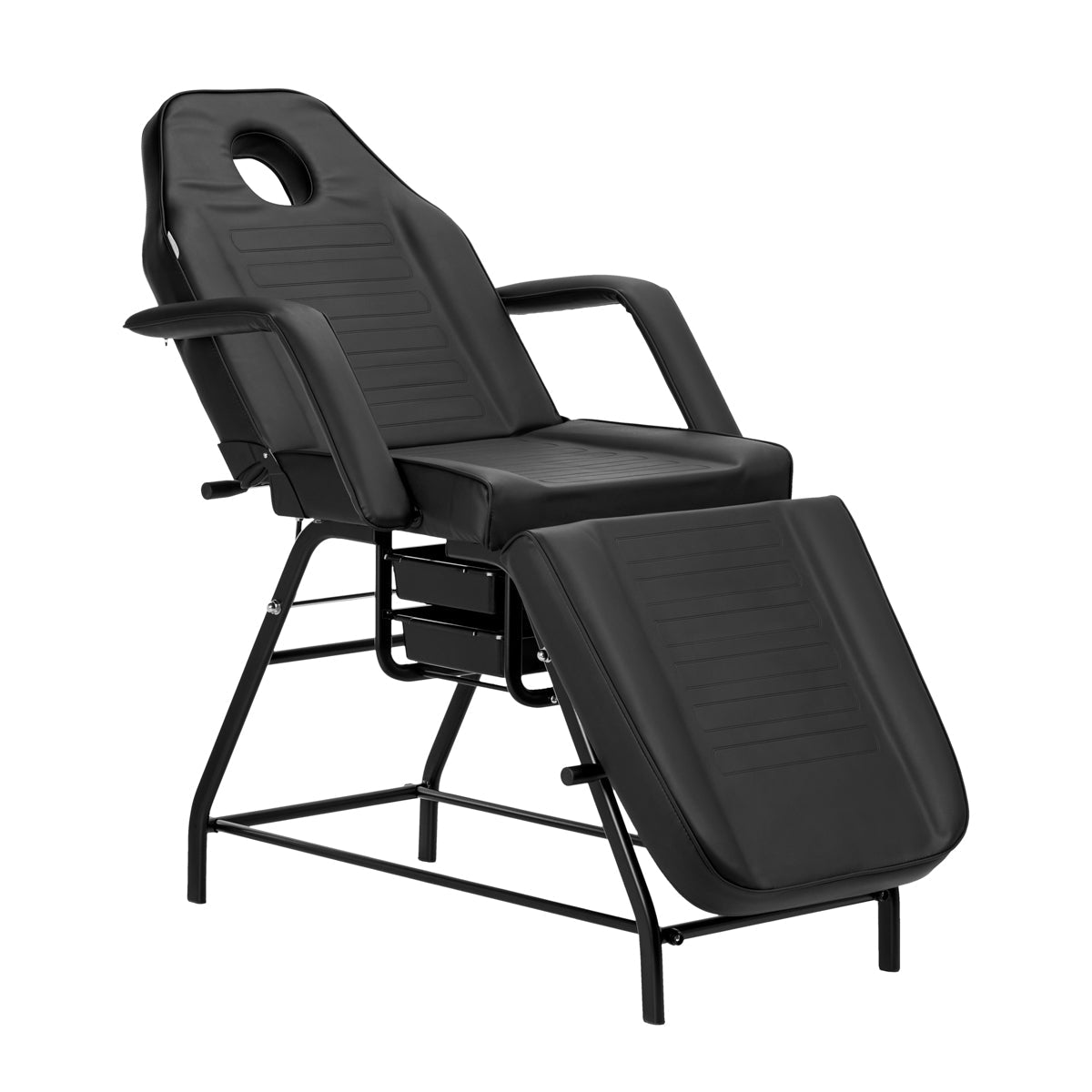 Cosmetic chair 557A with cuvettes black - BVShop