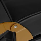 Cosmetic chair 557G with cuvettes black - BVShop