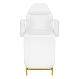 Cosmetic chair 557G with cuvettes white - BVShop