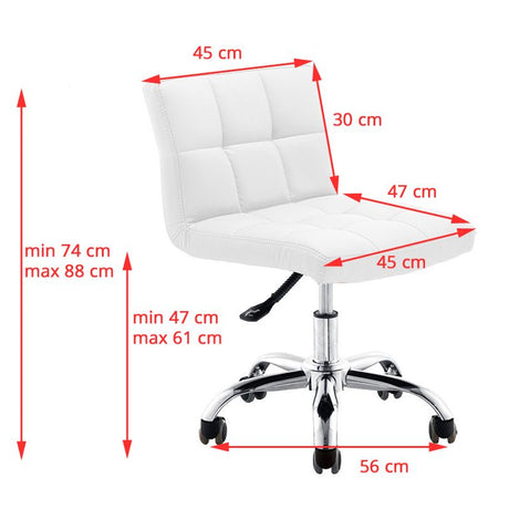 Cosmetic chair a-5299 white - BVShop
