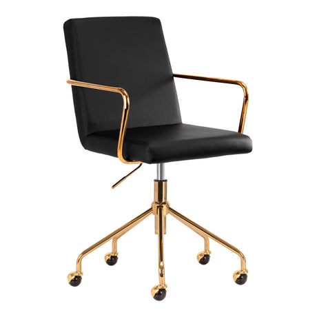 Cosmetic chair QS-OF211G black - BVShop