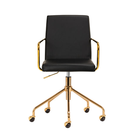 Cosmetic chair QS-OF211G black - BVShop