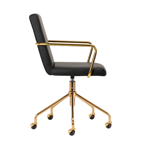 Cosmetic chair QS-OF211G black - BVShop