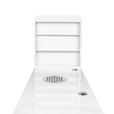Cosmetic desk 310 white left - BVShop