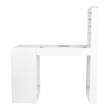 Cosmetic desk 310 white right - BVShop