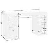 COSMETIC DESK 314 WHITE - BVShop