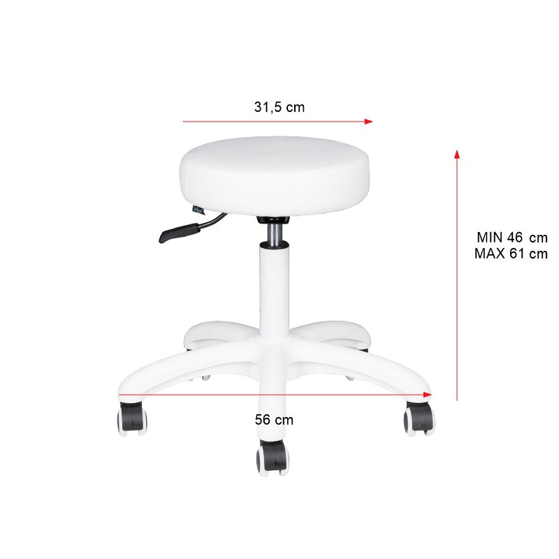 Cosmetic stool am-303-2 black - BVShop