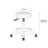 Cosmetic stool am-303-2 black - BVShop