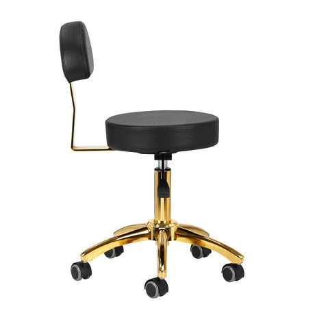 Cosmetic stool AM-304G Black - BVShop