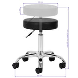 Cosmetic stool AM-310 black v - BVShop
