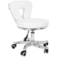 Cosmetic stool for pedicure 9266 white - BVShop
