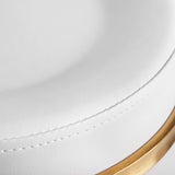 COSMETIC STOOL H5 WHITE GOLD - BVShop