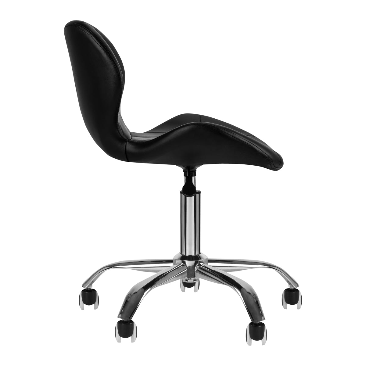 COSMETIC STOOL QS-06 BLACK - BVShop