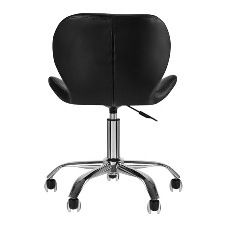 COSMETIC STOOL QS-06 BLACK - BVShop
