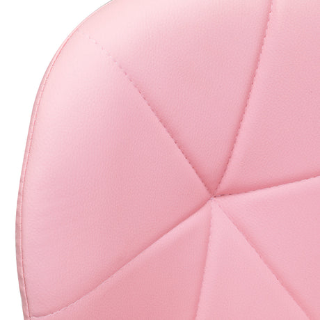 Cosmetic stool QS-06G pink - BVShop