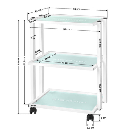 Cosmetic table type 1041 giovanni - BVShop