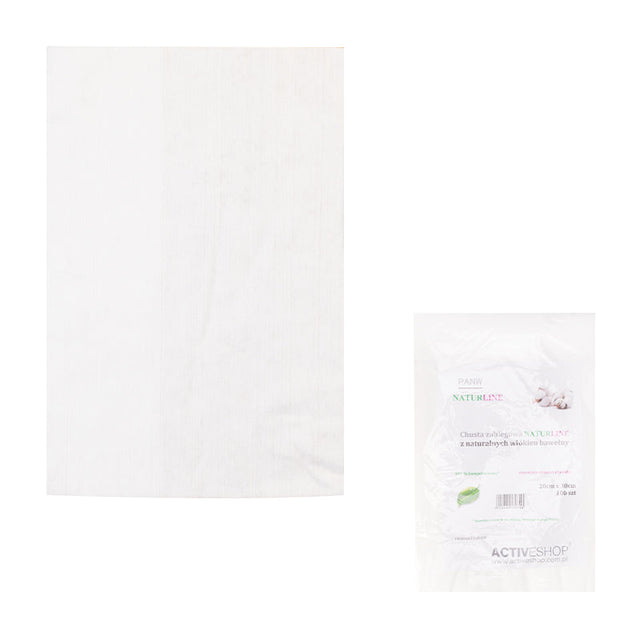 COTTON SCARF, NATURLINE 20x30 CM 100pcs - BVShop