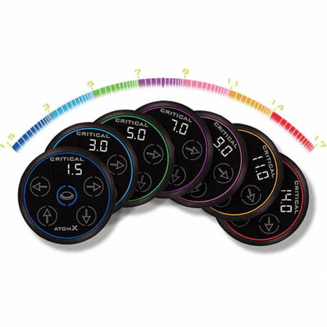 Critical Tattoo Power Supply Atom X Black - BVShop