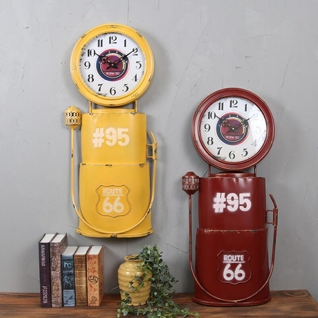 Decoration clock red distributor - BVShop