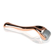 Derma roller for mesotherapy rose gold 1.0mm 192 titanium needles - BVShop