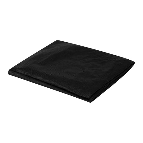 Disposable chair cover with elastic band, 10 pcs. Black - BVShop