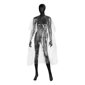 Disposable hairdresser/barber cape 120x150 cm 100 pieces - BVShop