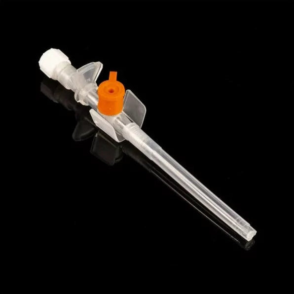 Sterile disposable piercing needles by BVShop laid out on a white background for safe piercing procedures.