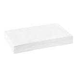 Disposable treatment scarves 20 pcs. 70×40 cm white hearts - BVShop