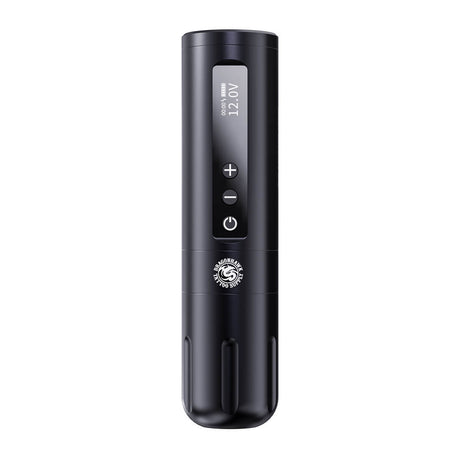 Wireless Dragonhawk Mast X10 tattoo pen with ergonomic grip and sleek design, ideal for professional tattoo artists.