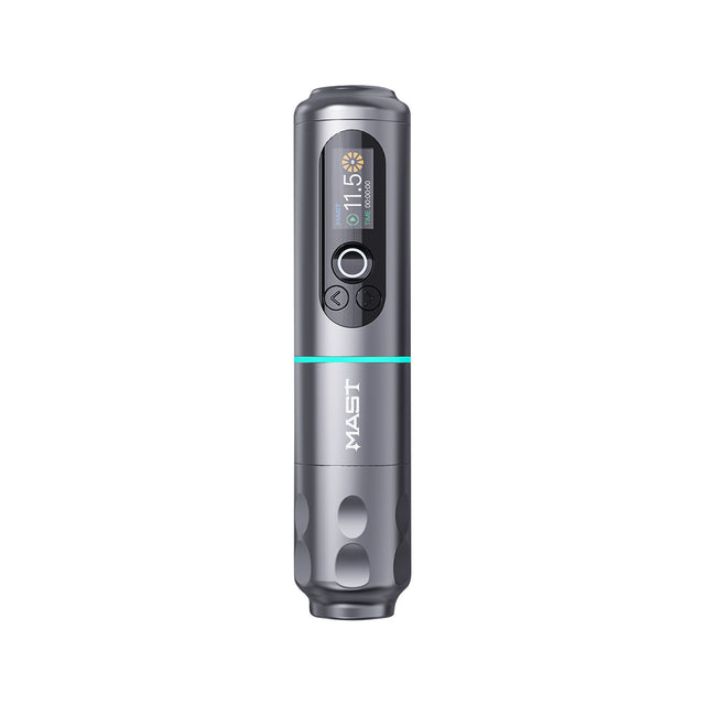 Dragonhawk Mast Archer 2 Wireless Pen Tattoo Machine Grey 3.5 mm Stroke - BVShop