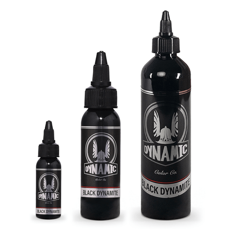 Dynamic Tattoo Ink Viking Line Black Dynamite 15/30/120/240ml - BVShop