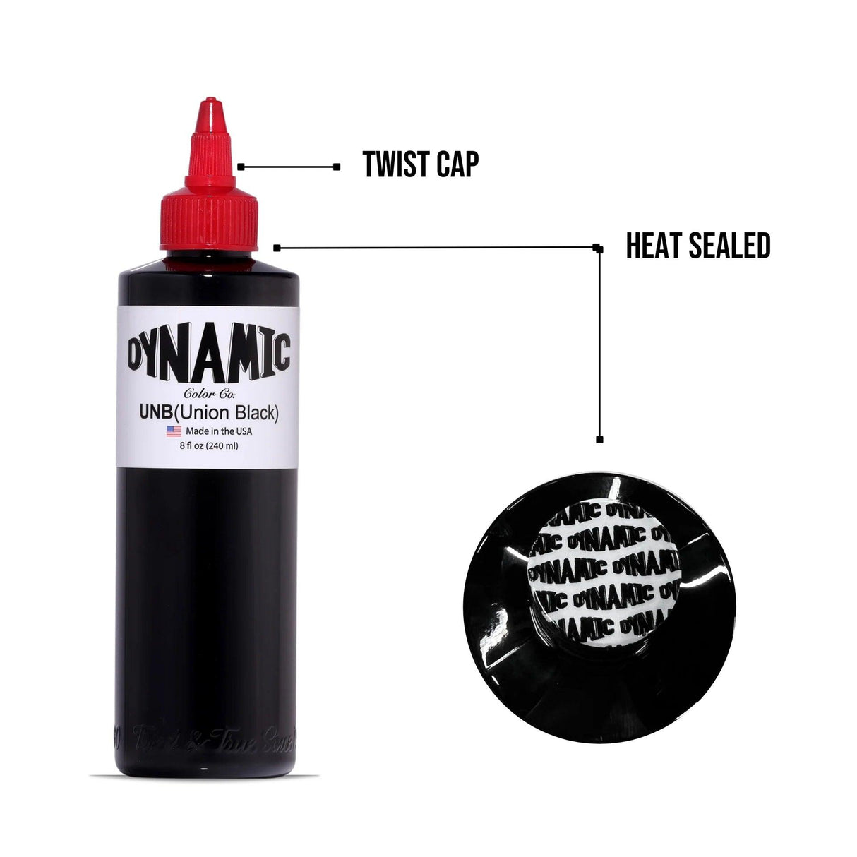 Dynamic Ink Union Black 30/240ml - BVShop