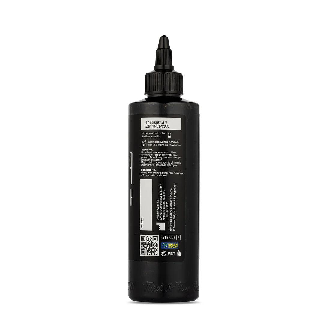 Dynamic Tattoo Ink Ganga Black 240ml - BVShop