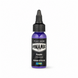 Φιάλη μελανιού τατουάζ Dynamic Platinum Purple 30ml σε λευκό φόντο με απαλή φυσική σκιά