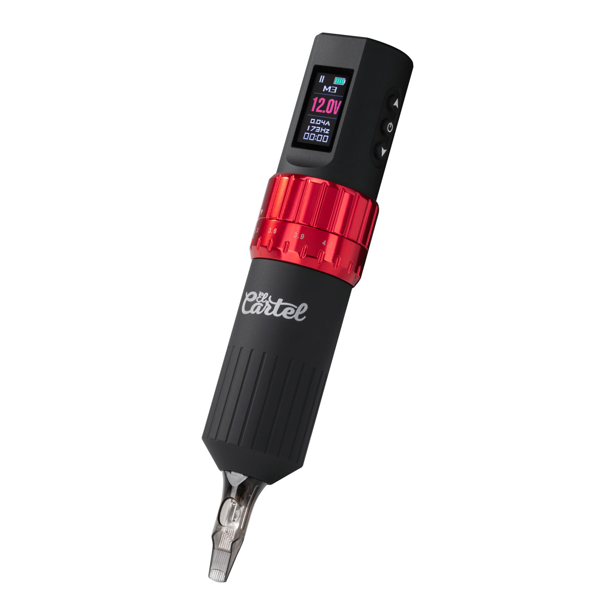 EL CARTEL TATTOO MACHINE VISPA RED/BLACK - BVShop