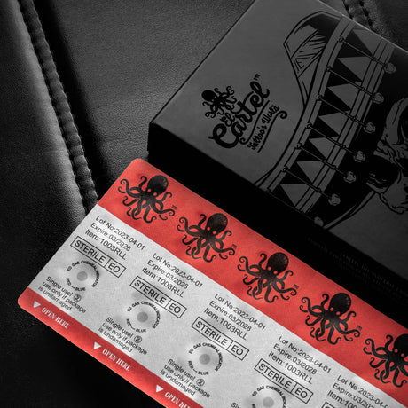 EL CARTEL V2 Tattoo Cartridges 0.18mm 5rl Long Taper 10pcs. - BVShop