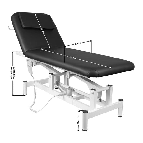Electric bed massage 079 1 intens. black - BVShop