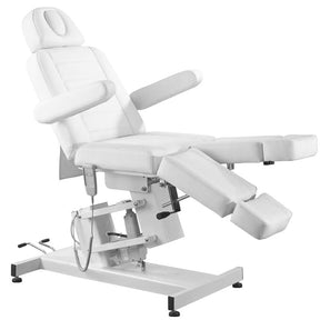 Electric cosmetic chair azzurro 706 pedi 1 strong white - BVShop