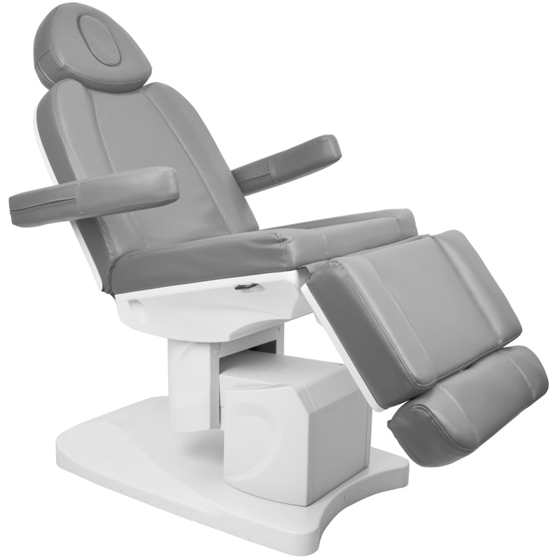 Electric cosmetic chair azzurro 708a 4 strong. gray heated - BVShop