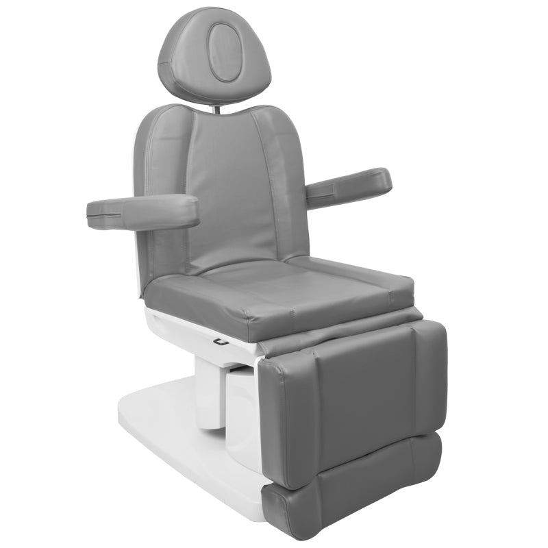 Electric cosmetic chair azzurro 708a 4 strong. gray heated - BVShop