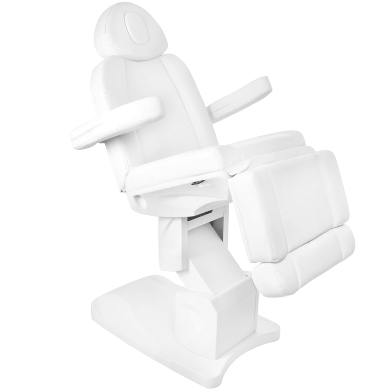Electric cosmetic chair azzurro 708a 4 strong. white heated - BVShop