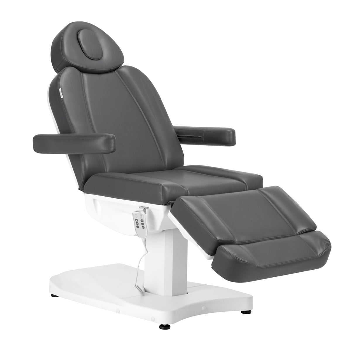 Electric cosmetic chair Azzurro 803D 3-motors grey - BVShop