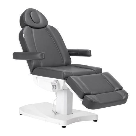 Electric cosmetic chair Azzurro 803D 3-motors grey - BVShop