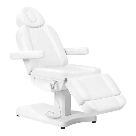 Electric cosmetic chair Azzurro 803D 3-motors white - BVShop